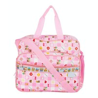 Factory Cute Pink Multifunctional Waterproof Diapers Baby Bag