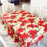 6pack /12 pack Plastic Disposable Printed Wedding Table Cloth